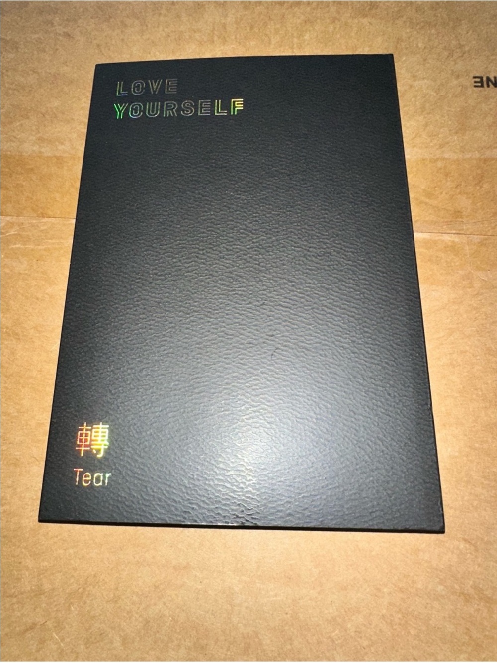 Four (4) BTS Love Yourself Tear Mini Albums
